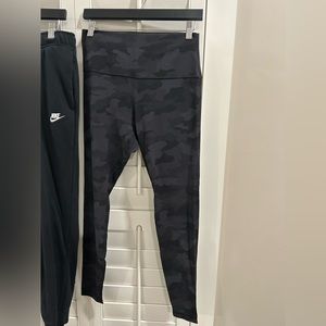 lululemon athletica Black Camo Leggings
